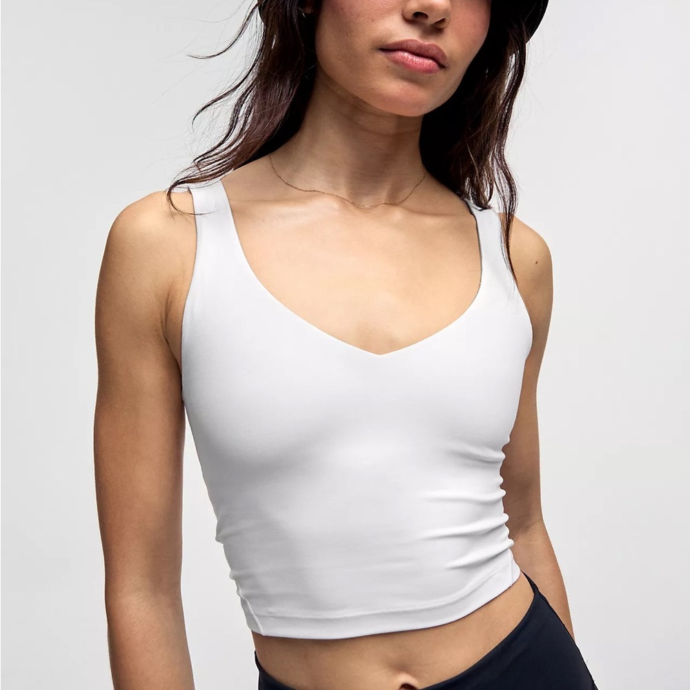 Lululemon White Align Tank Top 8